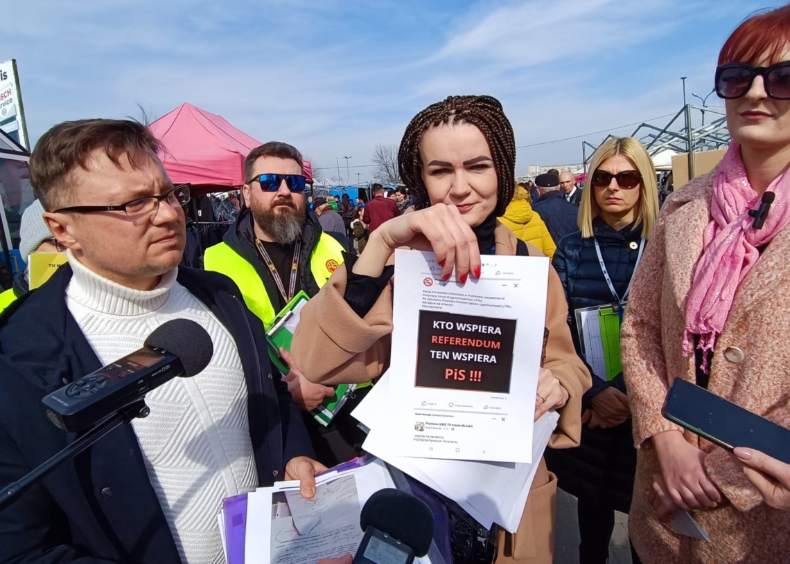 Grupa referendalna w Piotrkowie zakończyła zbieranie podpisów pod wnioskiem o odwołanie prezydenta miasta [ZDJĘCIA]