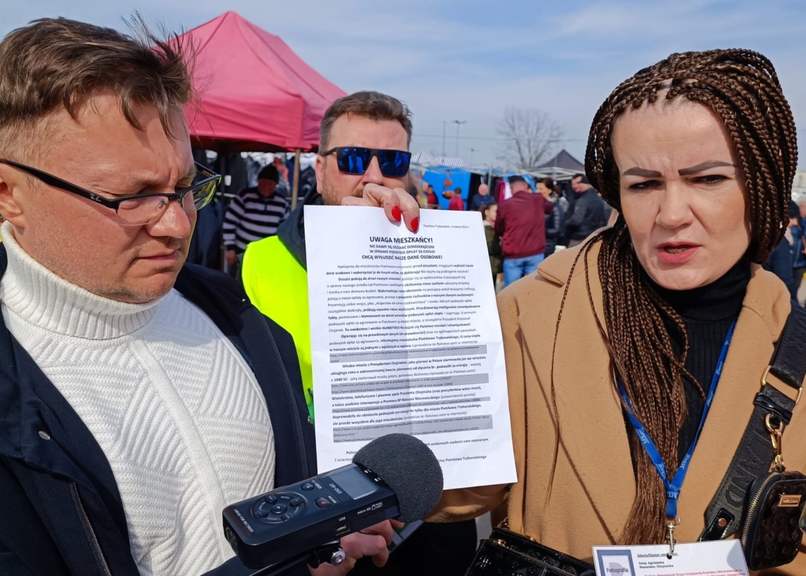 Grupa referendalna w Piotrkowie zakończyła zbieranie podpisów pod wnioskiem o odwołanie prezydenta miasta [ZDJĘCIA]