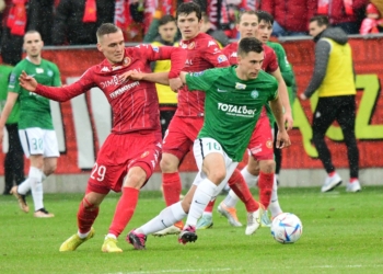 Widzew Łódź - Warta Poznań 0:2 w meczu 23. kolejki PKO BP Ekstraklasy