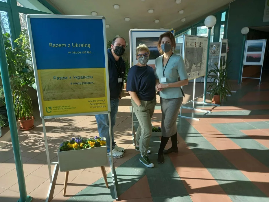 Hydrobiolodzy z UŁ wspierają naukowców z Odessy