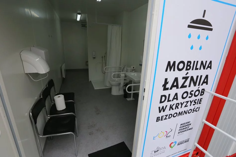Nowa mobilna łaźnia na Bałutach
