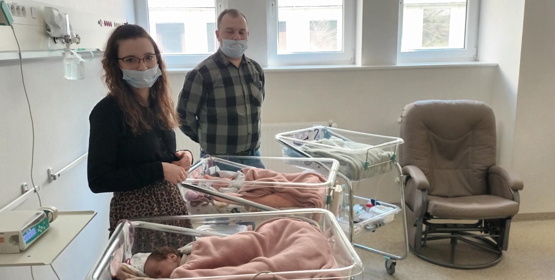W Matce Polce urodziły się czworaczki
