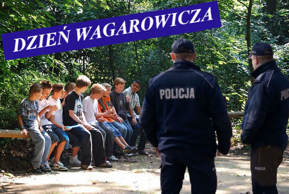 Akcja Nielat w Wieruszowie. Wzmożone kontrole policji w dniu wagarowicza 1 Akcja Nielat w Wieruszowie