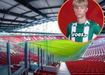 Ksawier Popiela na testach w Widzewie