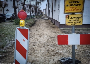 Remont Powstańców Warszawy w Sieradzu