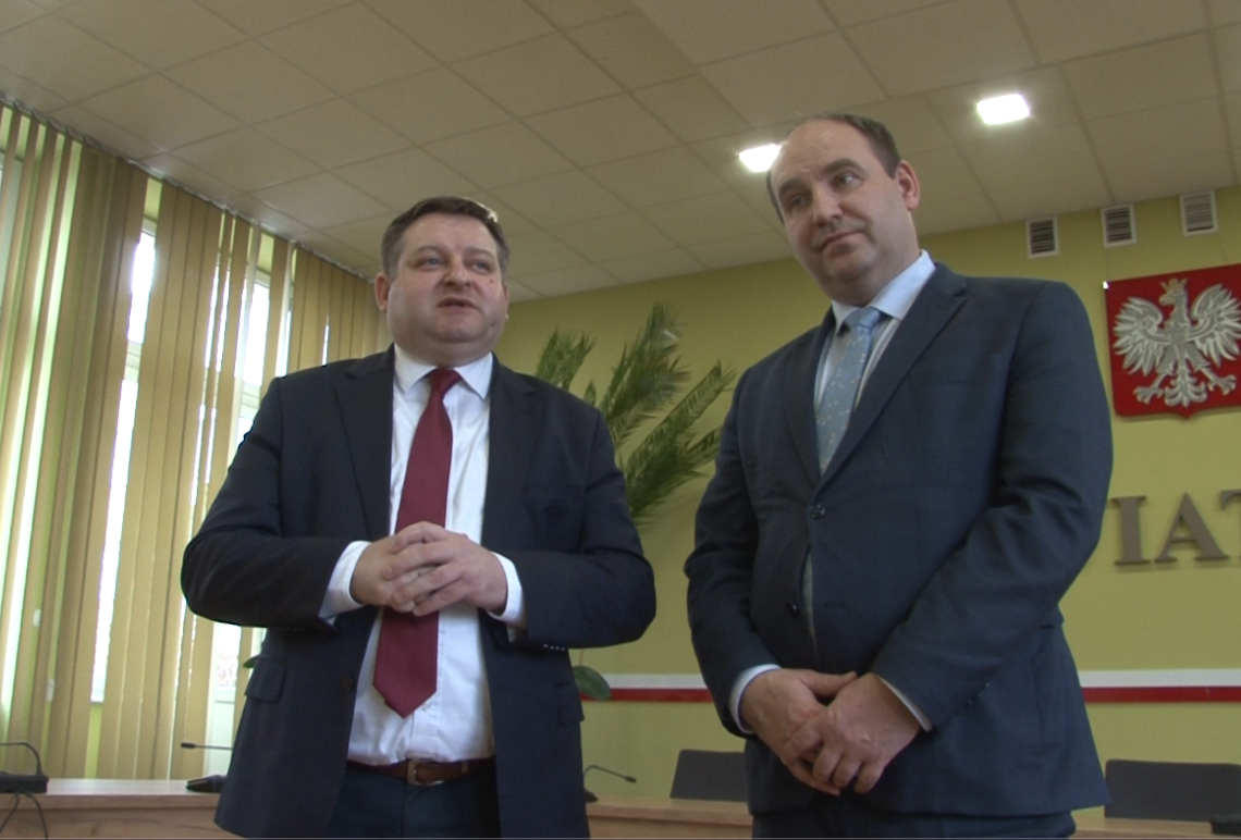 Samorządowcy z powiatu łaskiego