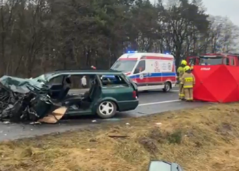 Śmiertelny wypadek w Nowym Ochędzynie