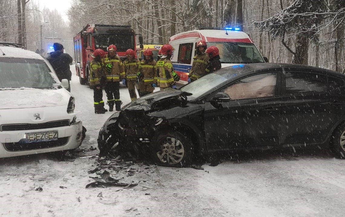 Wypadek w Zgierzu