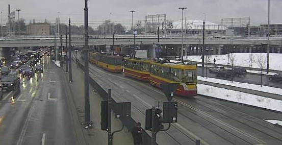 Zderzenie tramwajów przy dworcu Łódź Kaliska 1 Zderzenie tramwajów na Bandurskiego