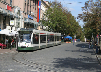 tramwaj w Augsburgu
