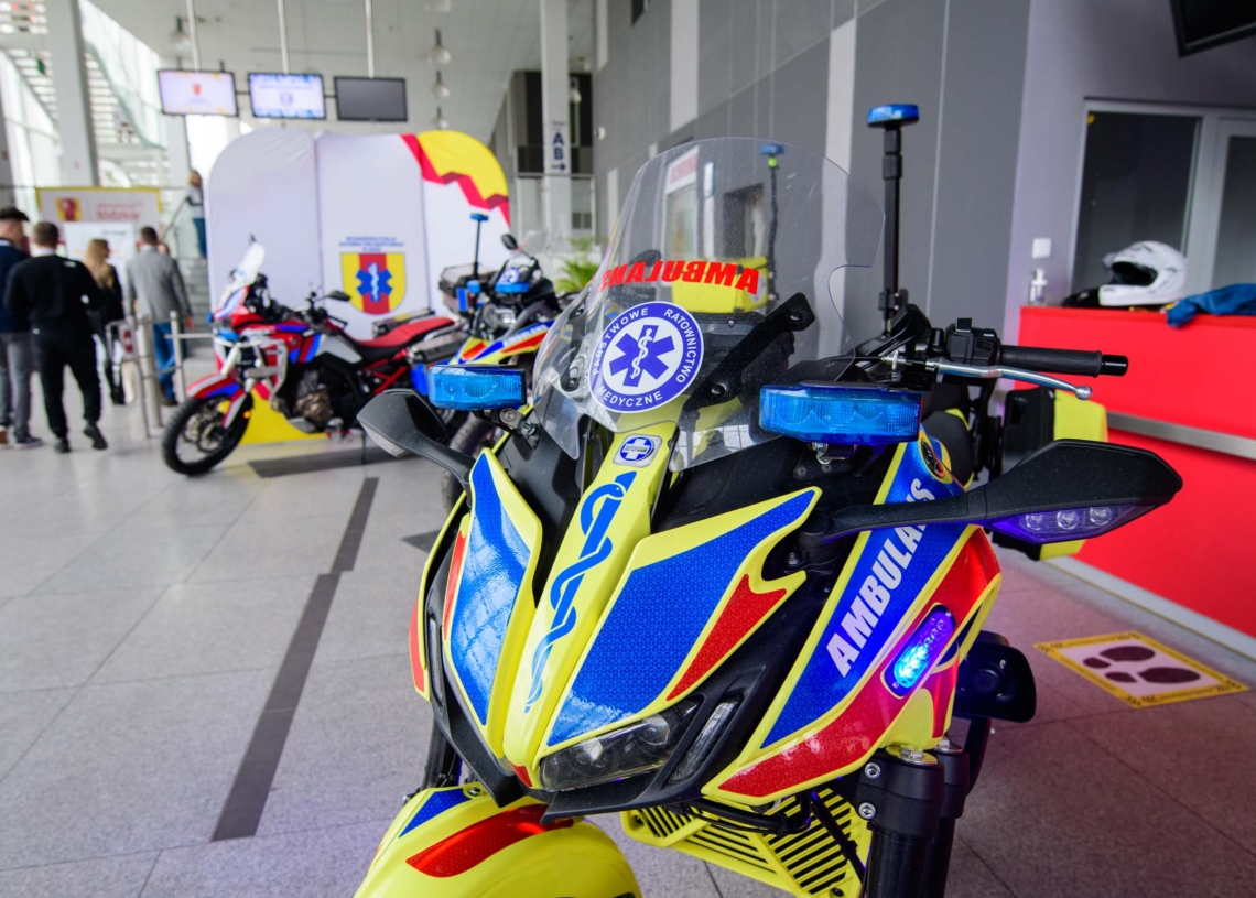 Motocykle w ratownictwie medycznym
