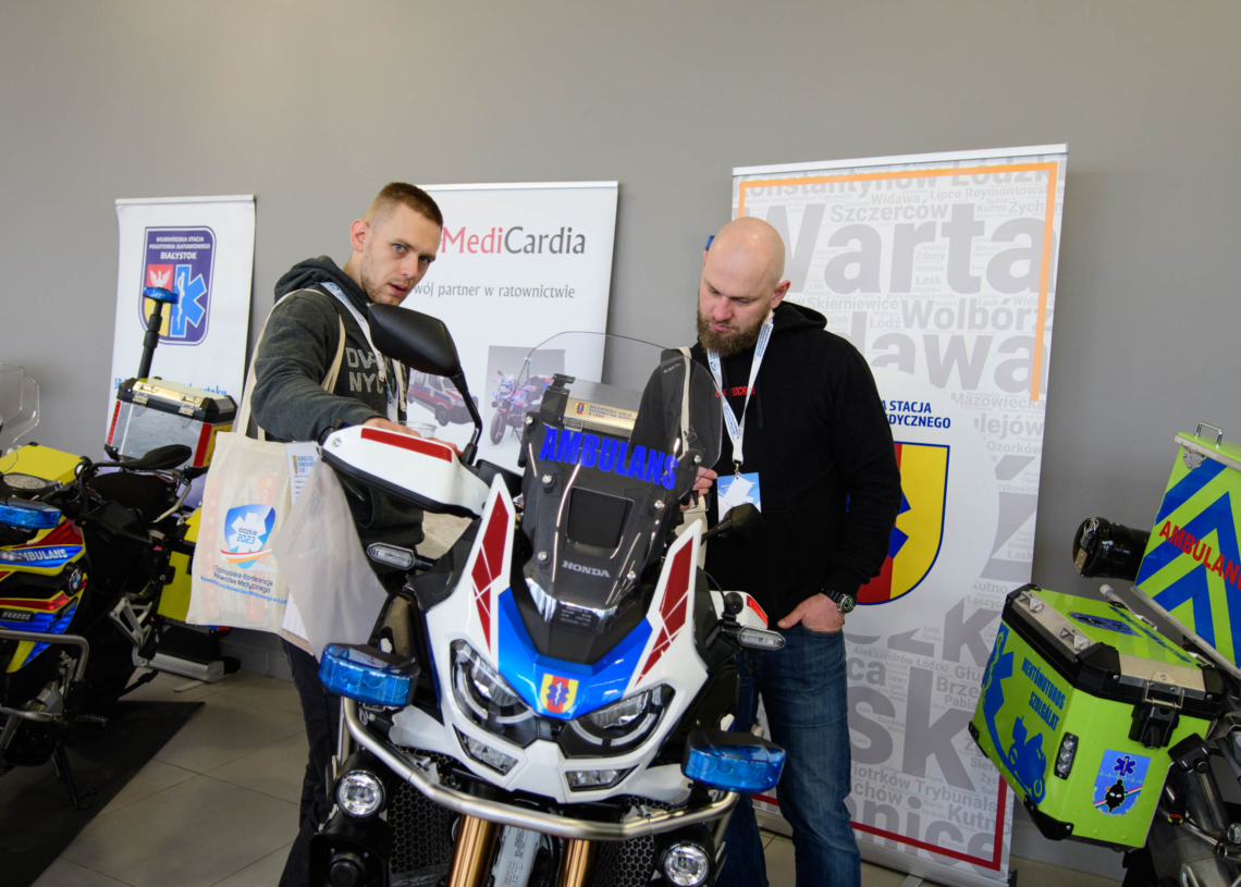 Motocykle w ratownictwie medycznym