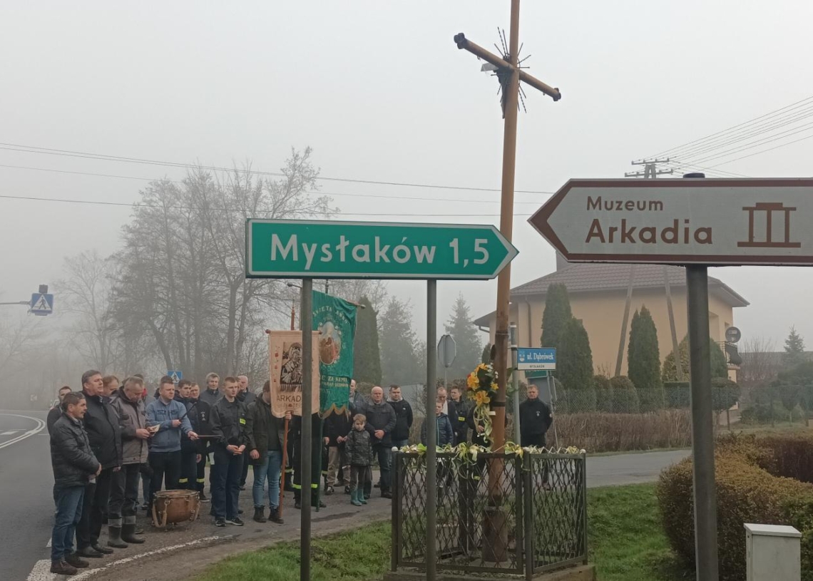 Chodzenie z chorągwią na wsiach łowickich