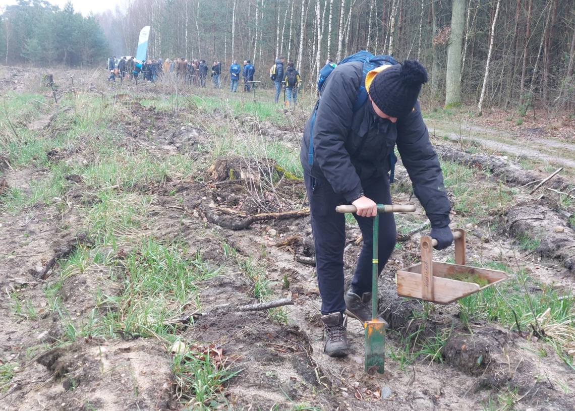 "Lasy pełne energii". Inauguracja akcji w Sieradzu