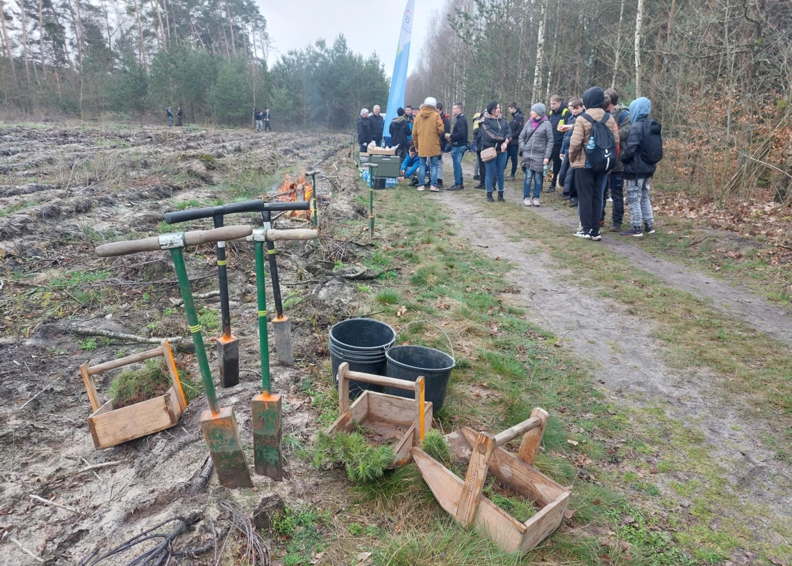 "Lasy pełne energii". Inauguracja akcji w Sieradzu