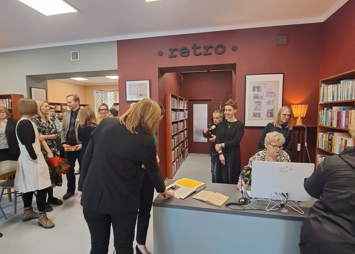Łódź: Otwarcie Biblioteki RETRO po remoncie