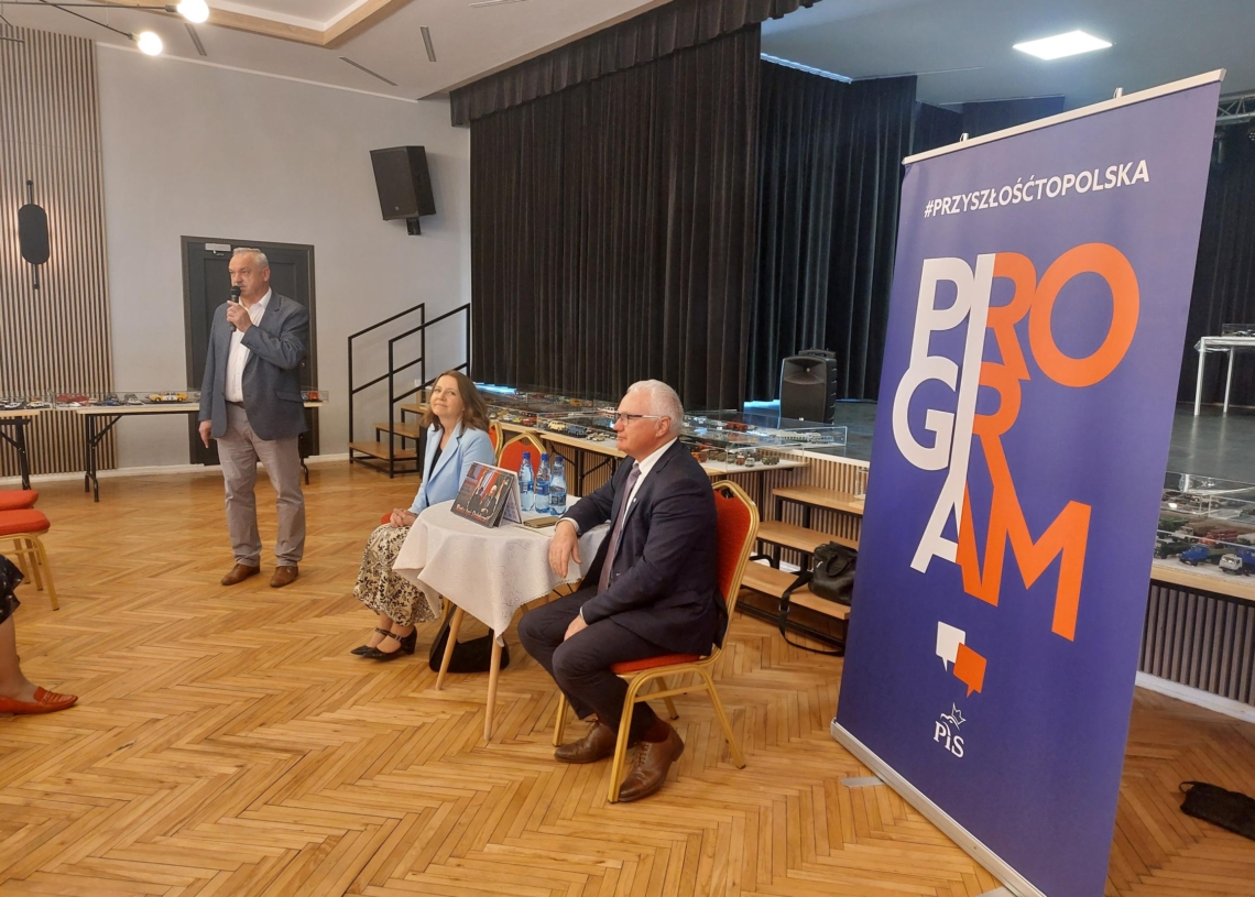 „Polska jest jedna” – spotkanie z mieszkańcami Lututowa