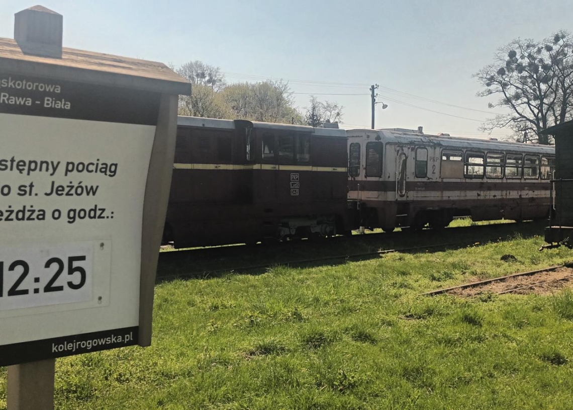 Rogowska wąskotorówka rozpoczęła sezon