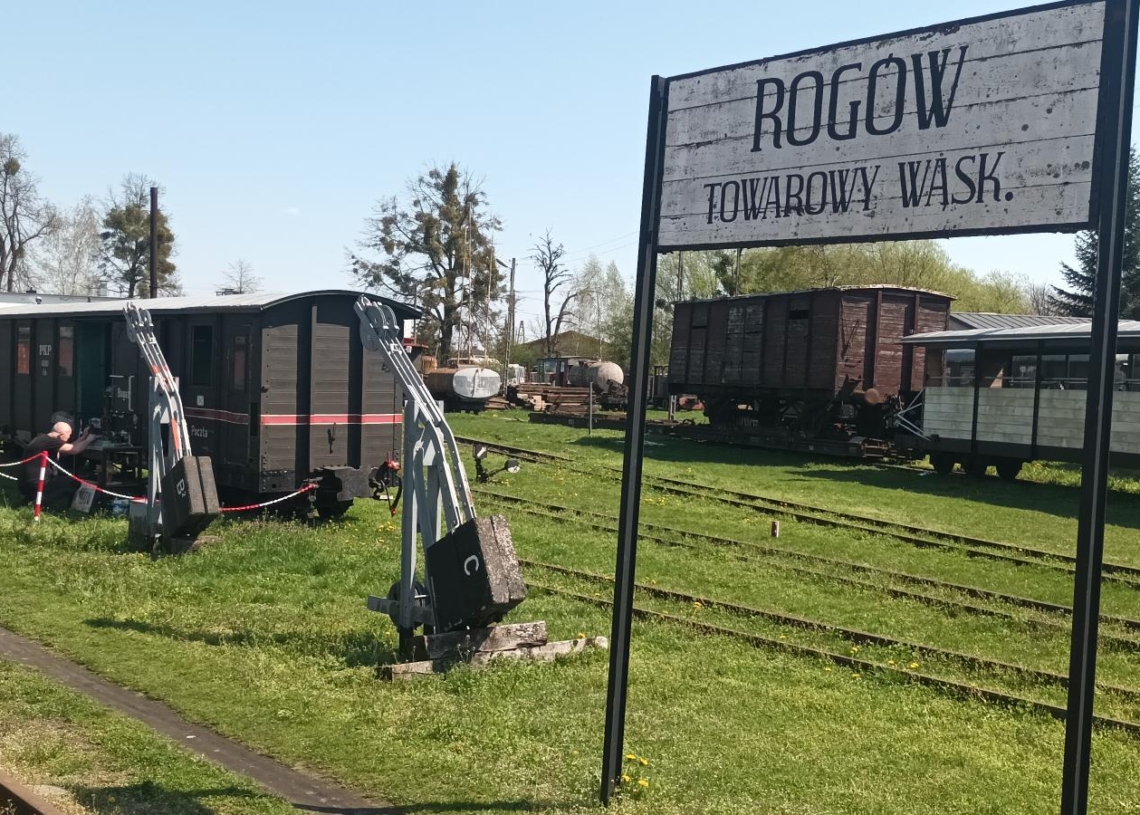 Rogowska wąskotorówka rozpoczęła sezon