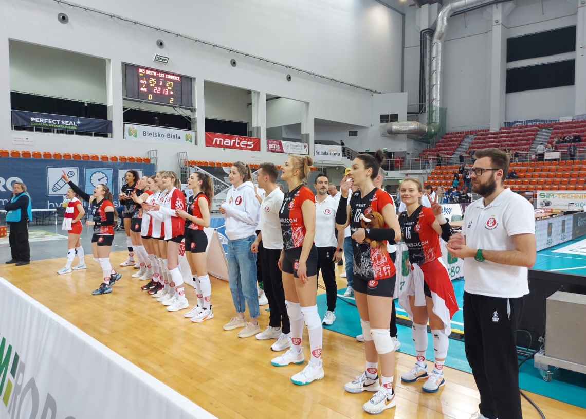 BKS BOSTIK Bielsko-Biała – ŁKS Commercecon Łódź 0:3. „Łódzkie Wiewióry” w finale TAURON Ligi!