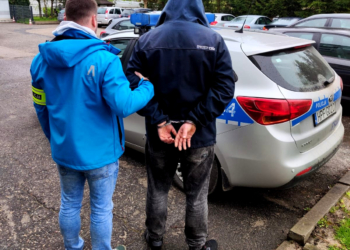 Pijany 49-latek wjechał w ogrodzenie i uszkodził szybę w oknie
