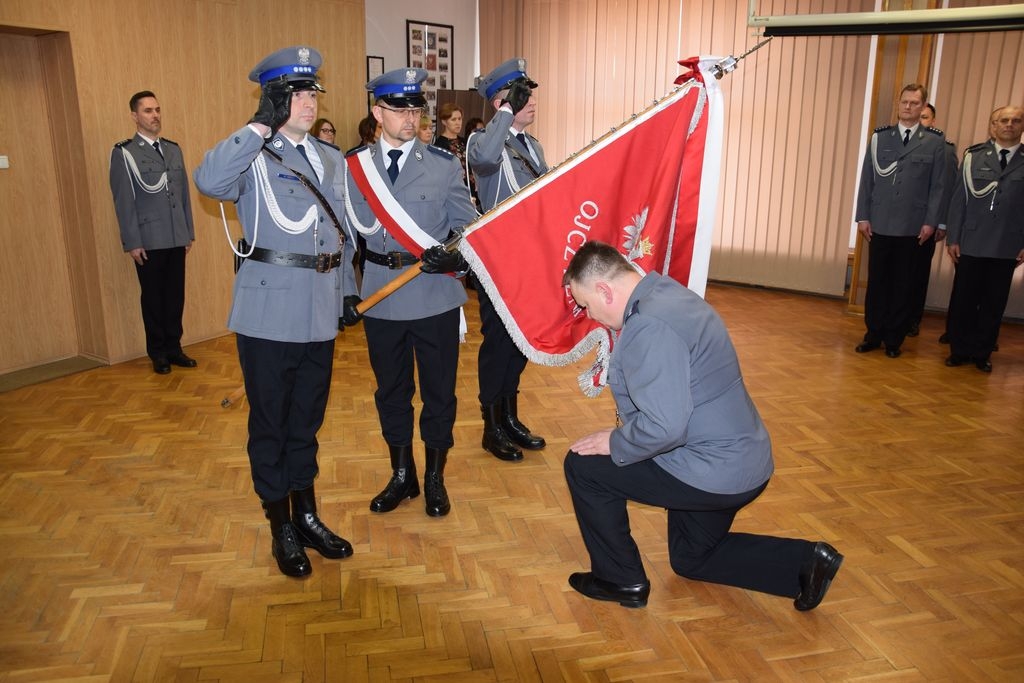 Nowy komendant powiatowy policji w Wieluniu 1 Nowy komendant powiatowy policji w Wieluniu