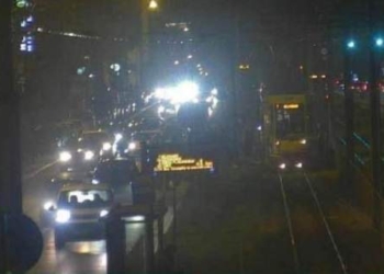 tramwaj potrącił