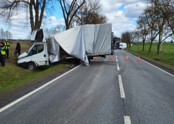 Śmiertelny wypadek na DK70 w Pamiętnej