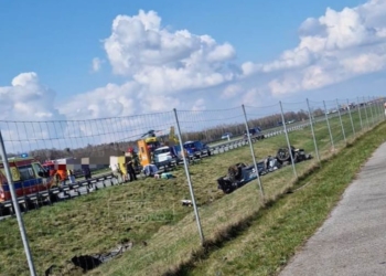 wypadek na A1