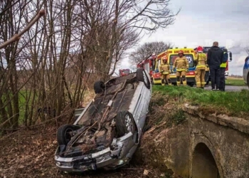 Wypadek w miejscowości Turowa Wola