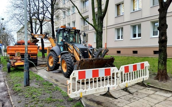 awaria wodociągowa na Wierzbowej