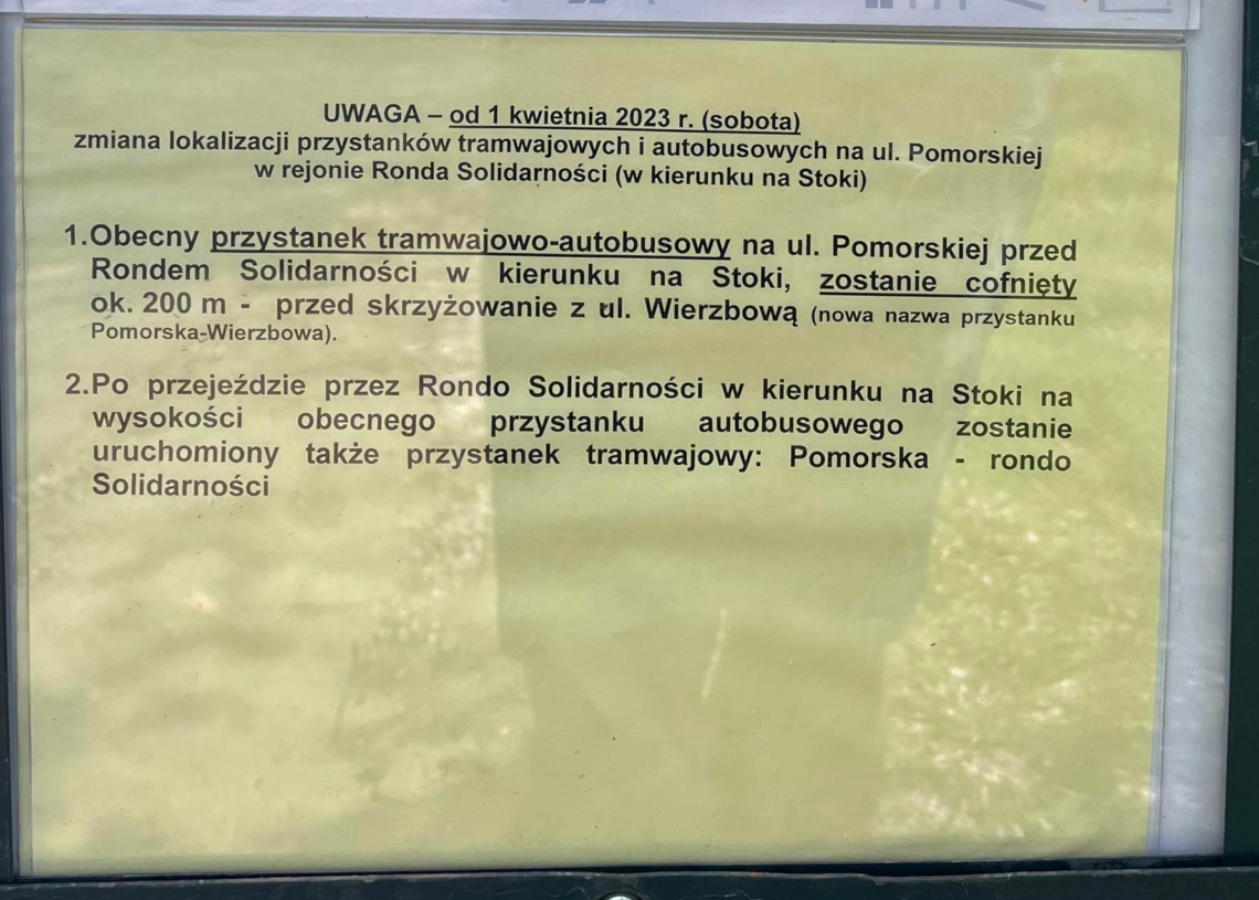 Zmiana lokalizacji przystanków przy rondzie Solidarności zdała egzamin? [ZDJĘCIA]
