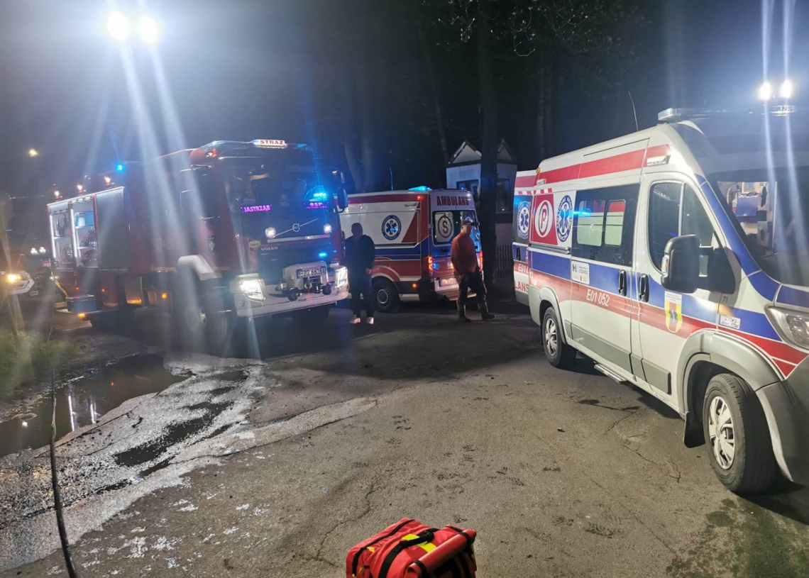 Wypadek w miejscowości Jastrzębie Górne