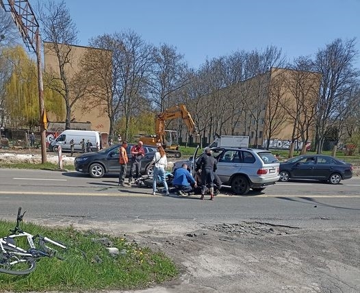 Wypadek na Śmigłego-Rydza