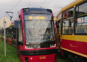 Zderzenie tramwajów na Rokicińskiej