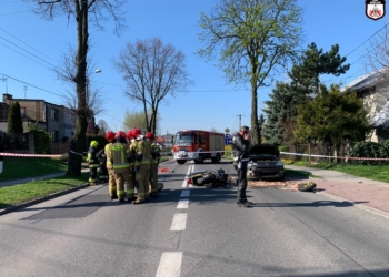 wypadek na DK45