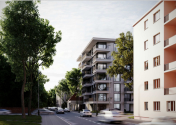 Apartamentowiec przy Parku Staszica