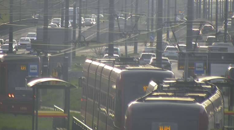 zderzenie tramwajów na Rokicińskiej