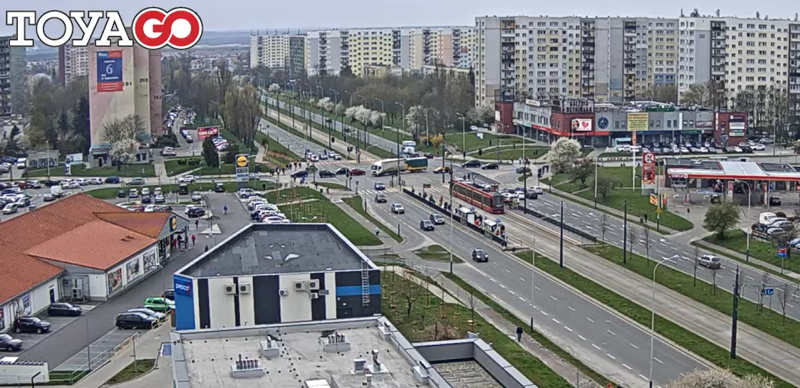 zatrzymanie ruchu tramwajów na Retkini