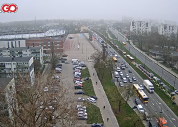 zatrzymanie ruchu tramwajowego na Piłsudskiego
