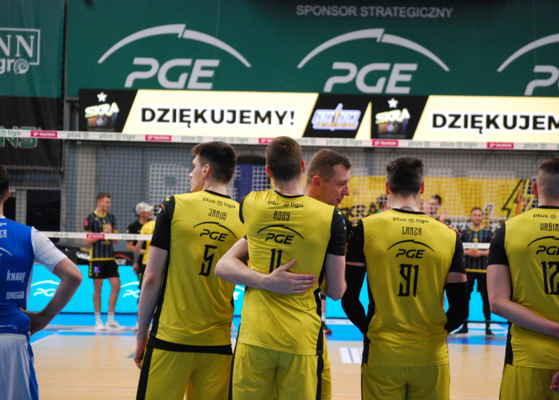 Wieczór pożegnań w Hali Energia. PGE Skra Bełchatów kończy sezon na 12. miejscu