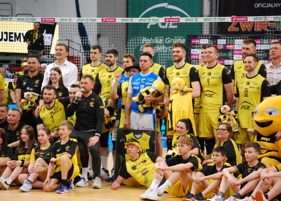 Wieczór pożegnań w Hali Energia. PGE Skra Bełchatów kończy sezon na 12. miejscu