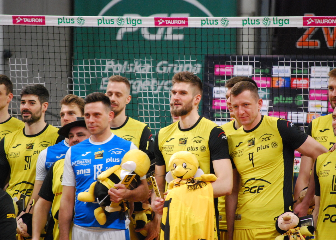 Wieczór pożegnań w Hali Energia. PGE Skra Bełchatów kończy sezon na 12. miejscu