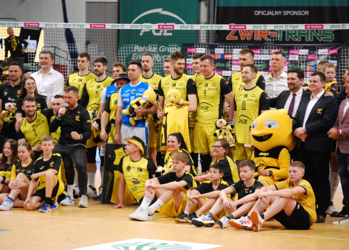 Wieczór pożegnań w Hali Energia. PGE Skra Bełchatów kończy sezon na 12. miejscu