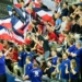 Doping kibiców w meczu Grot Budowlani Łódź - Developres BELLA DOLINA Rzeszów