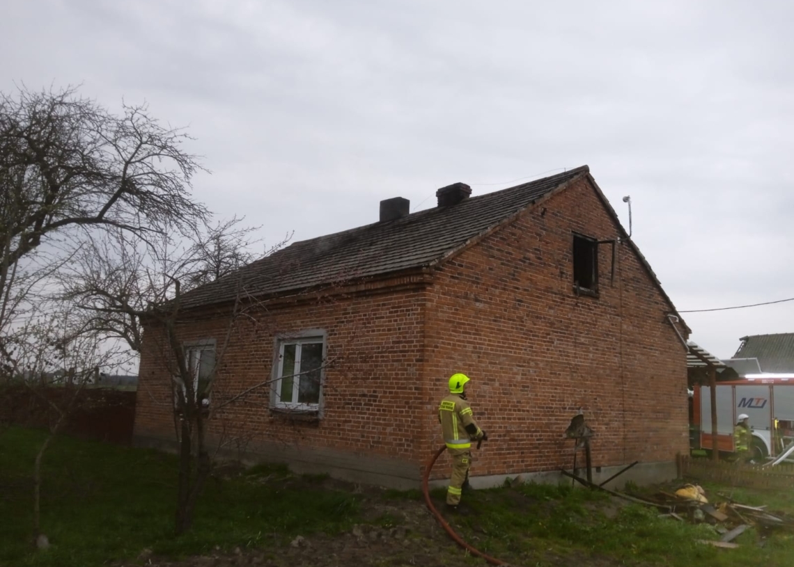 Pożar w Kolonii Niechmirów