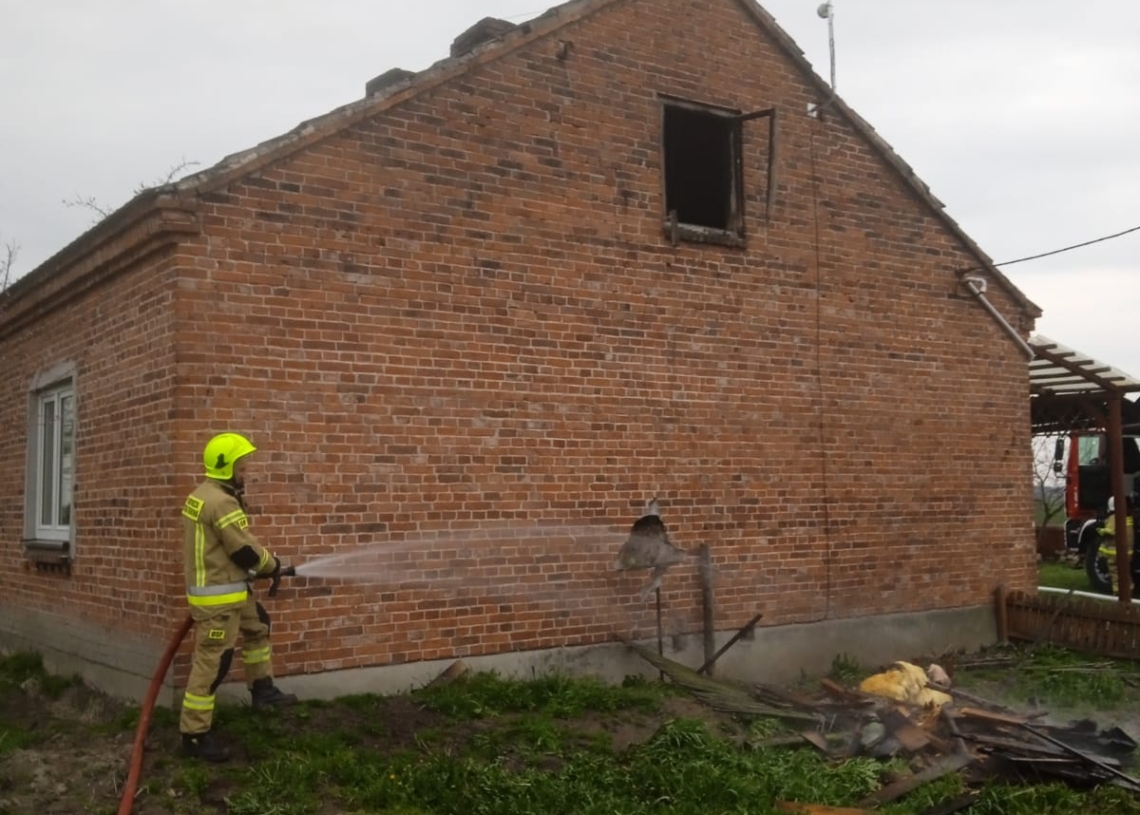 Pożar w Kolonii Niechmirów