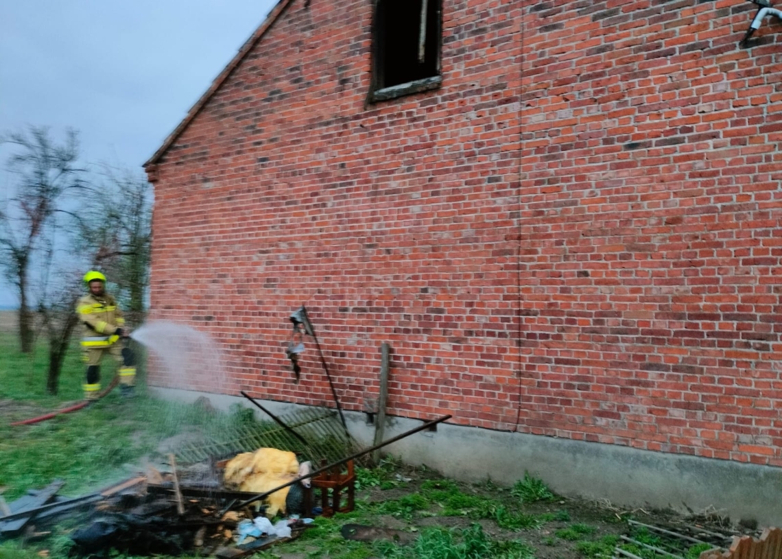Pożar w Kolonii Niechmirów