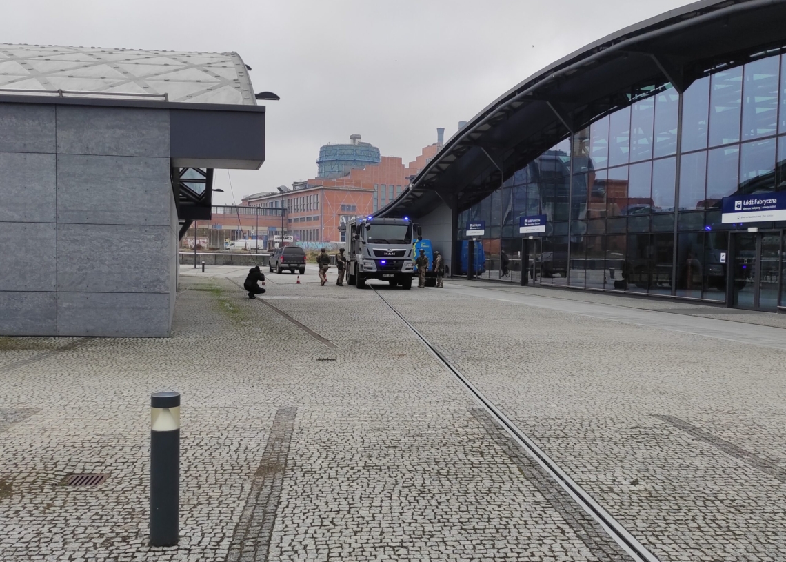 Łódź: ćwiczenia antyterrorystyczne FBI i Komendy Głównej Policji. Zamknięto Hasa, podziemną ulicę w NCŁ [ZDJĘCIA]