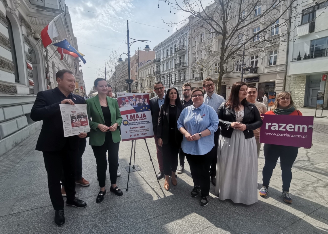 Politycy Lewicy z Łodzi o zbliżającym się Międzynarodowym Dniu Solidarności Ludzi Pracy